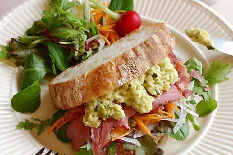 ジェノベーゼなポテトのパストラミサンド レシピ 作り方 By Pegupepepe クックパッド 簡単おいしいみんなのレシピが376万品