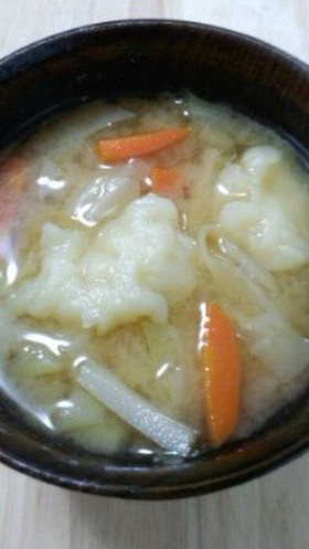 ひいおばあちゃんの団子の味噌汁