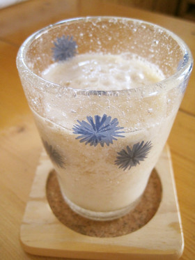 リンゴ酢+豆乳ドリンク