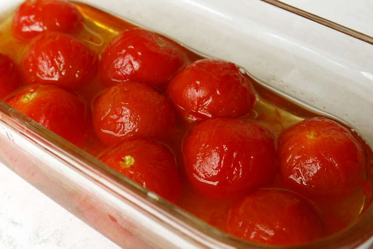 大人風 ミニトマトのはちみつレモン漬け レシピ 作り方 By 梅ミッキー クックパッド 簡単おいしいみんなのレシピが365万品