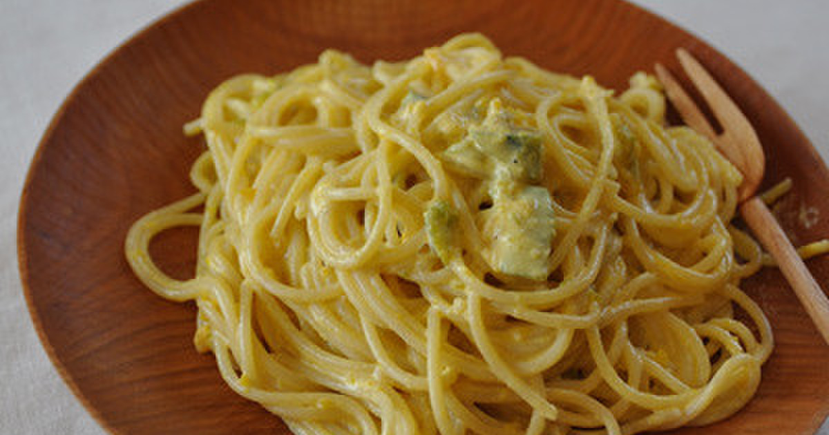 かぼちゃパスタ by toumon 【クックパッド】 簡単おいしいみんなのレシピが316万品 かぼちゃパスタ by toumon