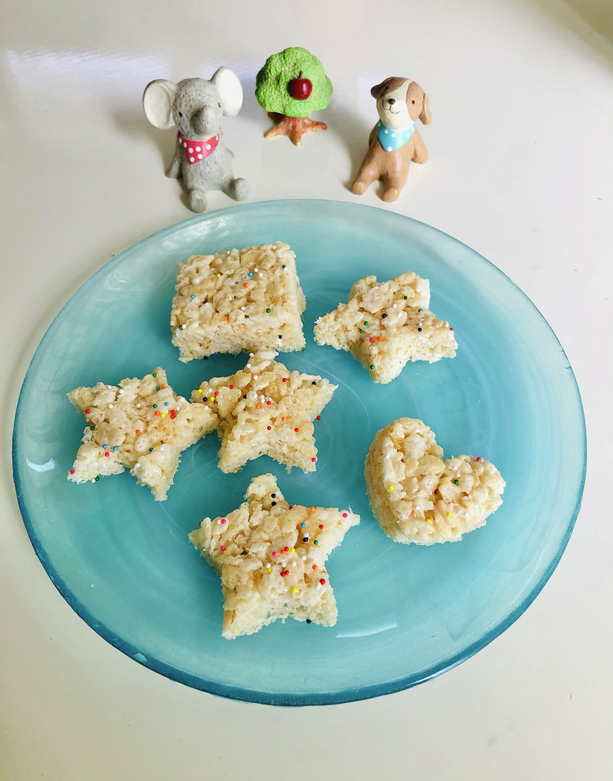 ピーナッツバタープレッツェルライスクリスピートリートのレシピ