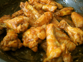 チキンウィングケチャップ煮