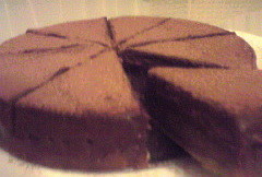 ２層☆濃厚チョコレートケーキの画像