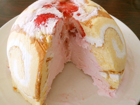 アイスケーキ~簡単に