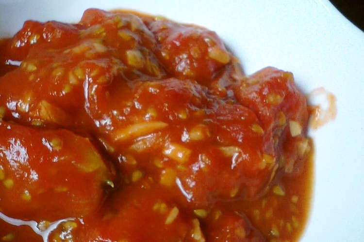 簡単便利ミニトマトで作るトマトソース レシピ 作り方 By ななお10 クックパッド 簡単おいしいみんなのレシピが357万品