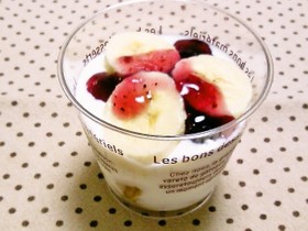 亜麻仁とヨーグルトのパフェ レシピ