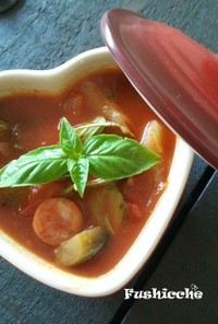 野菜たっぷり☆トマトスープ