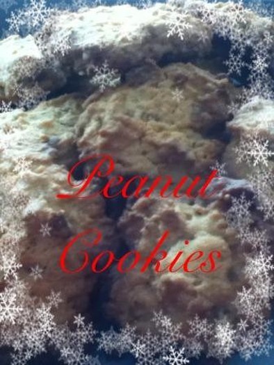 ピーナッツクッキーの写真