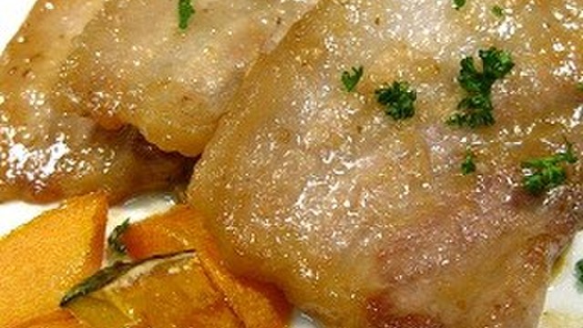 豚ばら肉のすりおろしオニオンドレッシング レシピ 作り方 By ポルチーニきのこ クックパッド