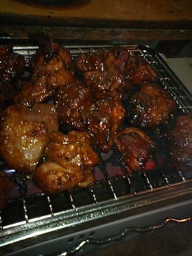 鶏肉味噌ダレ焼き
