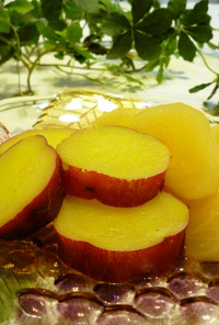 薩摩芋と林檎のハニージンジャーレモン煮
