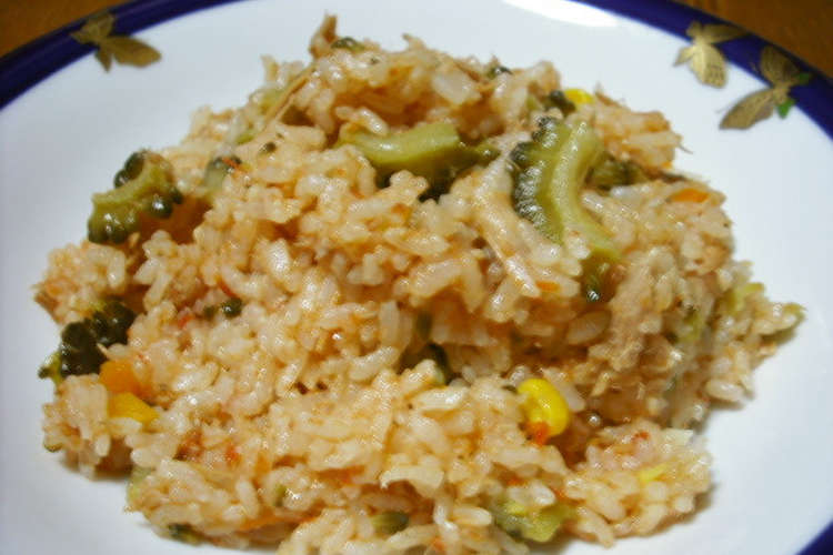 炊飯器で ゴーヤ入りのトマト缶ツナピラフ レシピ 作り方 By トドちゃん クックパッド 簡単おいしいみんなのレシピが352万品