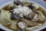 イッポンシメジ 桐生名物天然きのこうどんの写真