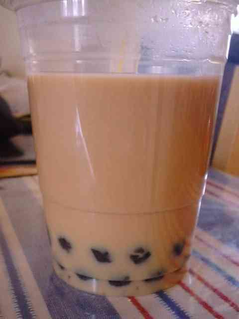 ボバ入りジャスミンミルクティーのレシピ