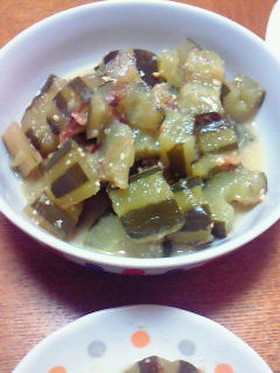 きゅうりのにたが ( 煮物 )