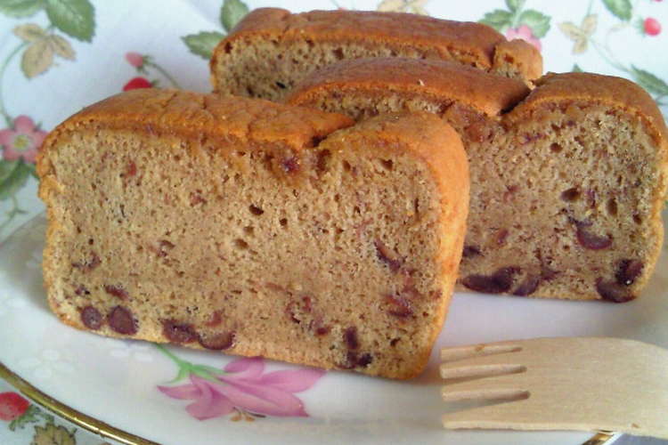 ノンオイル あずきの和風ケーキ レシピ 作り方 By ごちとら クックパッド 簡単おいしいみんなのレシピが360万品