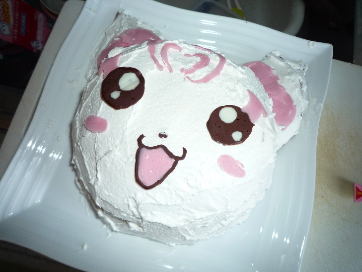プリキュア！ハミィのキャラケーキ☆の画像