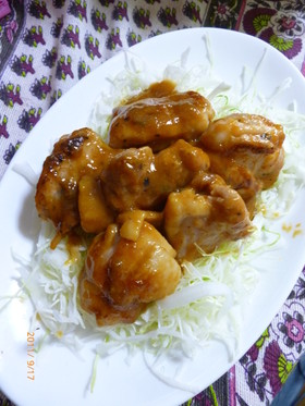 鶏モモ肉の甘味噌パリパリ焼き~No.②~