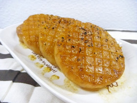 うまうま☆大根ステーキ(バタポン味)