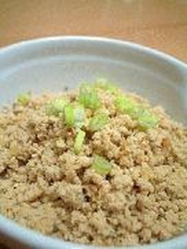 お肉と変わらない!高野豆腐のそぼろ