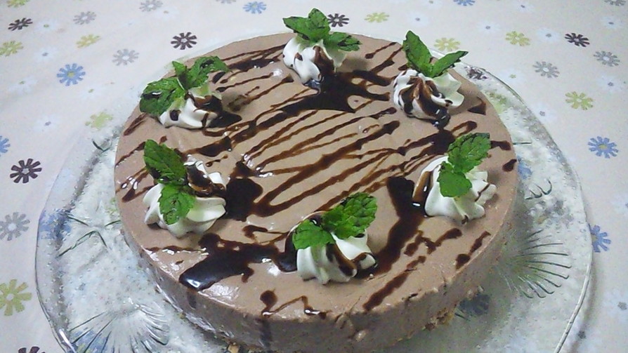 チョコチーズケーキの画像