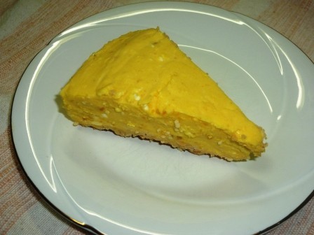 かぼちゃのレアチーズケーキの画像