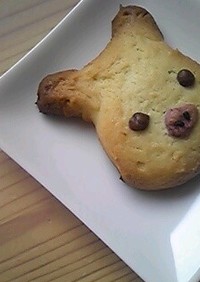 ぶたうさぎクッキー