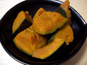 沖縄風お手軽かぼちゃの煮物の画像