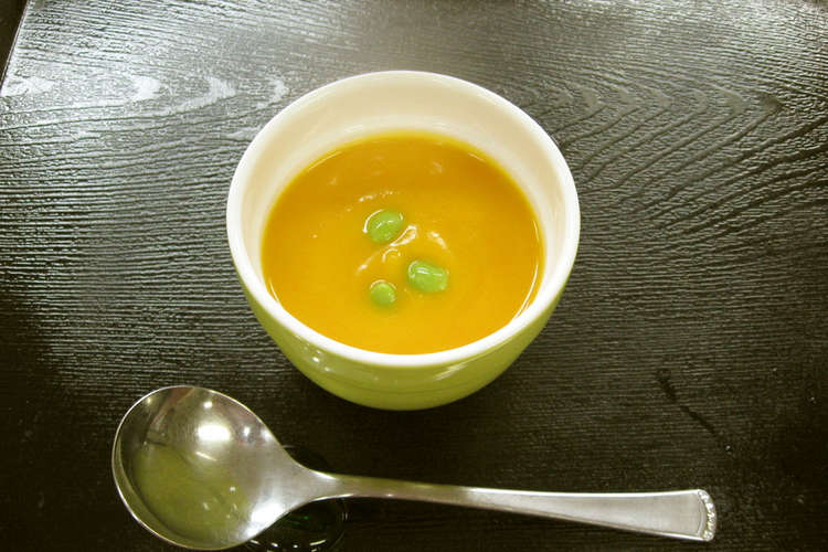 超簡単 赤南瓜 加賀野菜 のポタージュ レシピ 作り方 By かきいち クックパッド 簡単おいしいみんなのレシピが353万品