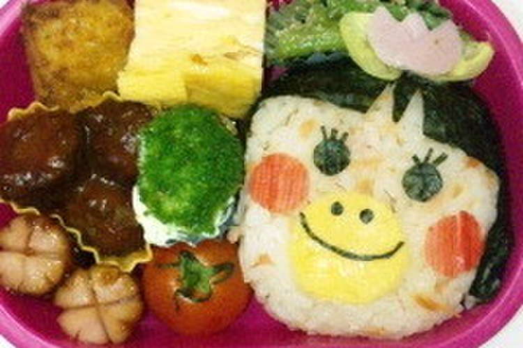 キャラ弁 ももかっぱchan レシピ 作り方 By ミニ Chan クックパッド 簡単おいしいみんなのレシピが359万品