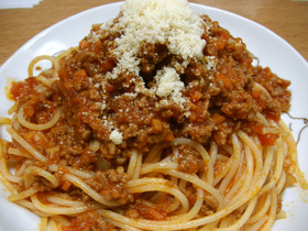 ミートソース☆パスタ