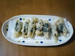 山芋の海苔巻天ぷらの画像