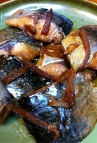 鯖の生姜風味の醤油煮・つやつや照り煮