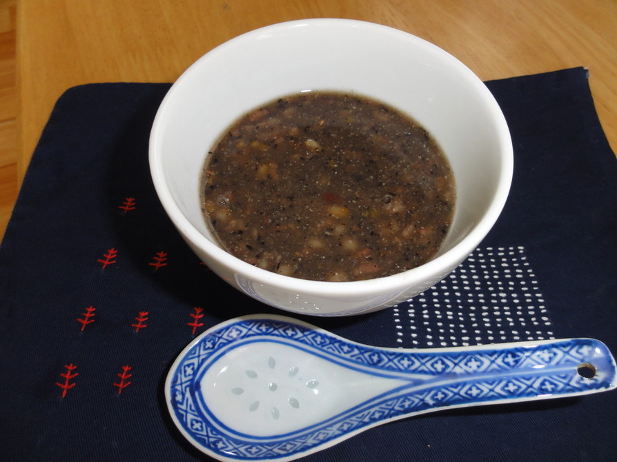 お粥風　ヘルシー豆のおやつ　～台湾風～の画像