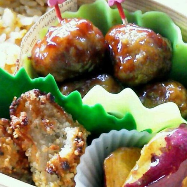 お弁当おかず 鶏だんごの照焼き レシピ 作り方 By Ma Chi クックパッド 簡単おいしいみんなのレシピが360万品