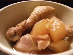 鶏肉と大根の煮物