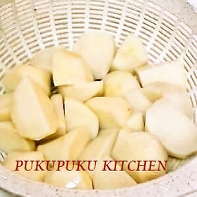 里芋の下ゆでの方法