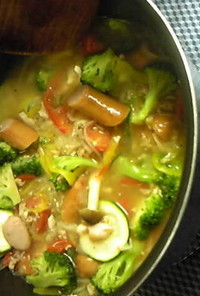 カンタンたっぷり野菜スープ