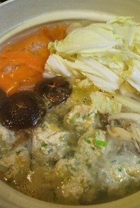 ✿白菜とキノコと肉団子のへるし～簡単鍋✿