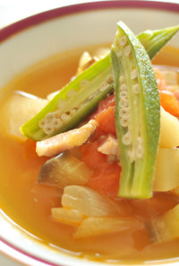 【温!】野菜たっぷりカレースープ