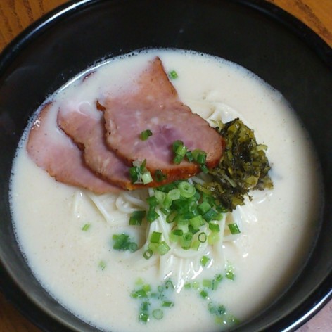 簡単！!とんこつラーメン風☆うどん