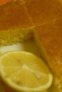 炊飯器で簡単ハニーレモンシフォンケーキ
