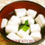 三つ葉とはんぺんのお吸い物☆ごま油風味