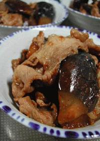 「かえし」を使って・豚肉と茄子の生姜炒め