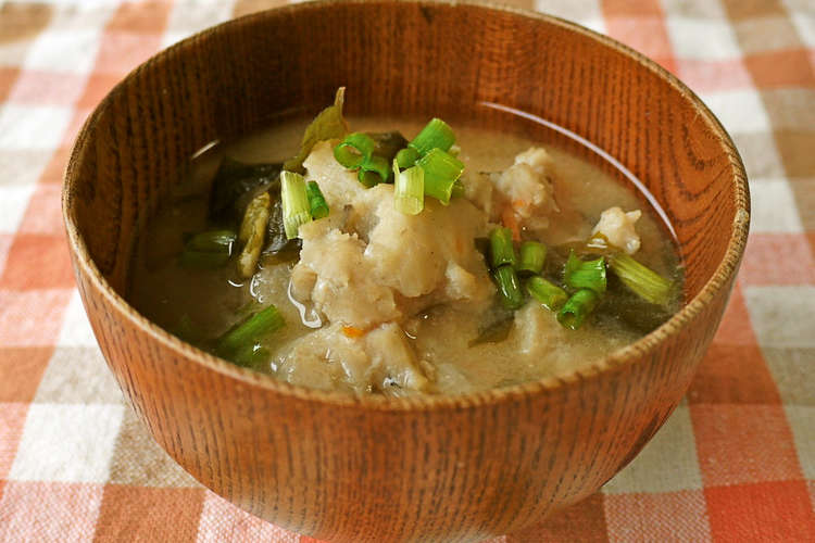 魚のつみれ入り味噌汁 レシピ 作り方 By 梅ミッキー クックパッド 簡単おいしいみんなのレシピが361万品