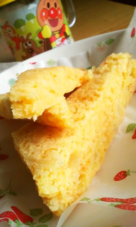 離乳食にも♡梨と人参のダイエットケーキ