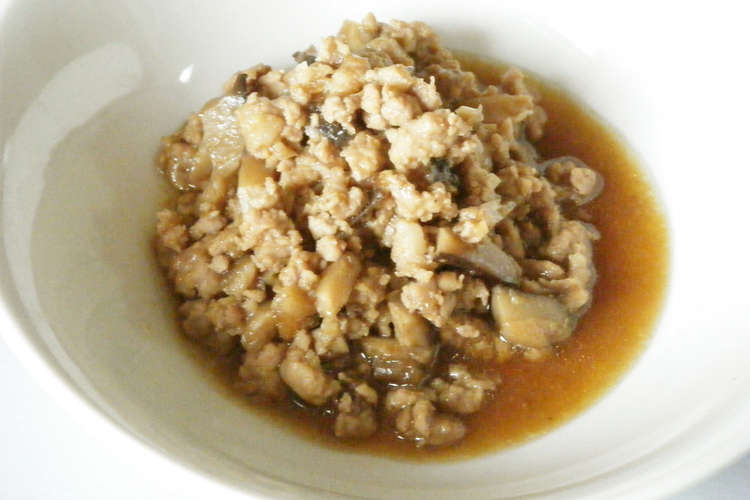 台湾肉燥 台湾風の肉みそ レシピ 作り方 By Sandymiao クックパッド 簡単おいしいみんなのレシピが359万品