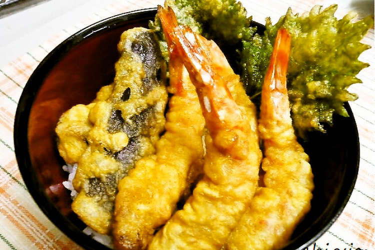 エビ家の定番 簡単 エビ天丼 レシピ 作り方 By エビージョ クックパッド 簡単おいしいみんなのレシピが360万品