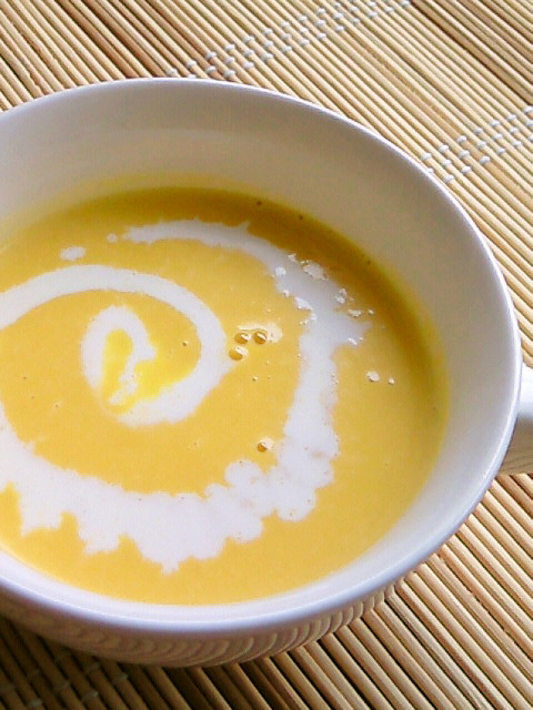 簡単☆濃厚なかぼちゃのスープの画像